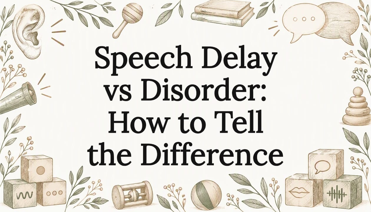Speech Delay vs Disorder: How to Tell the Difference