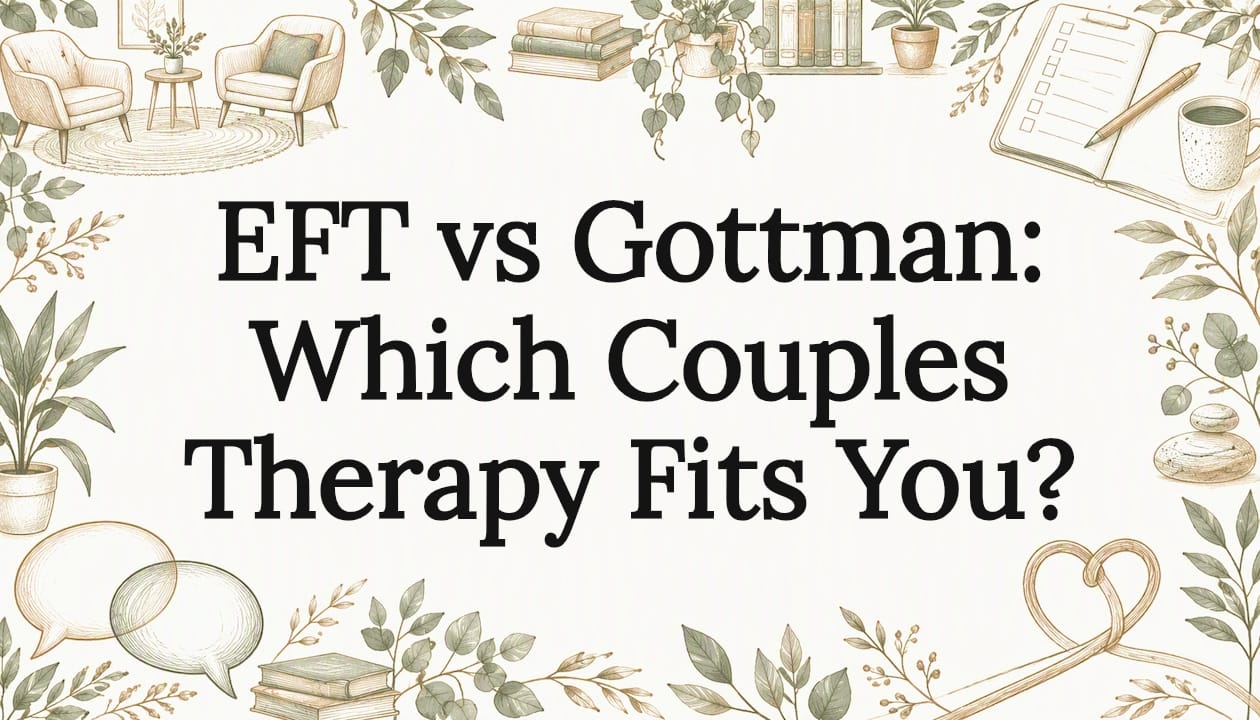 EFT vs Gottman: Which Couples Therapy Fits You?