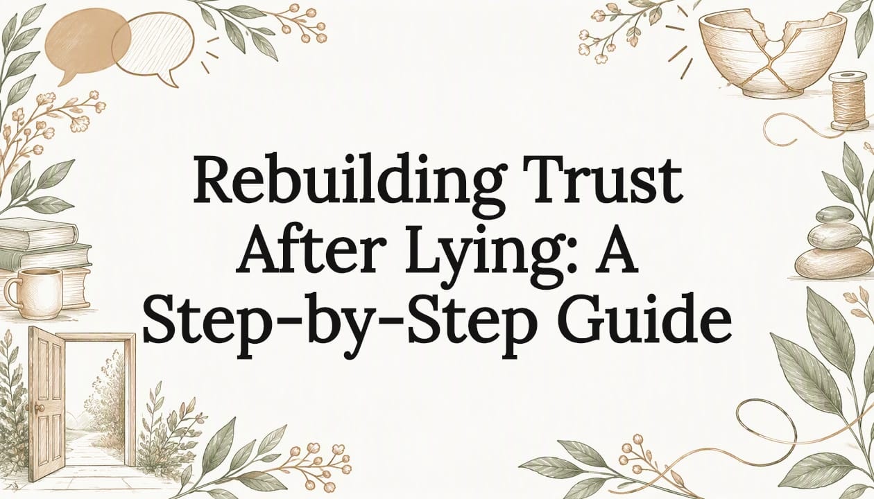 Rebuilding Trust After Lying: A Step-by-Step Guide